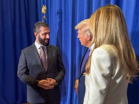 Tramp Suriya lideri ilə ikinci dəfə görüşdü