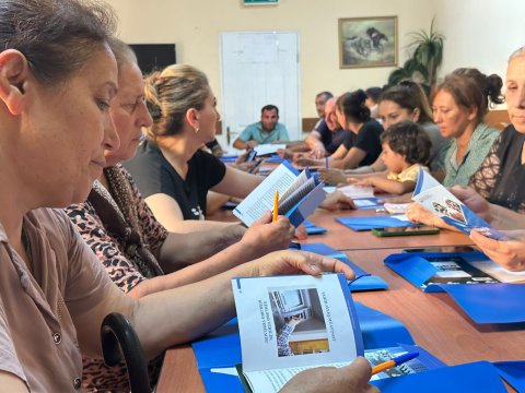 Keçmiş məcburi köçkünlərin yeni yaşayış şəraitinə adaptasiyası ilə bağlı 61 tədbir keçirilib