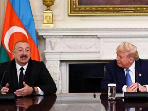 İlham Əliyev Trampa təşəkkür etdi