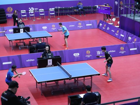 Stolüstü tennisçilərimiz III MDB Oyunlarında finala yüksəldi