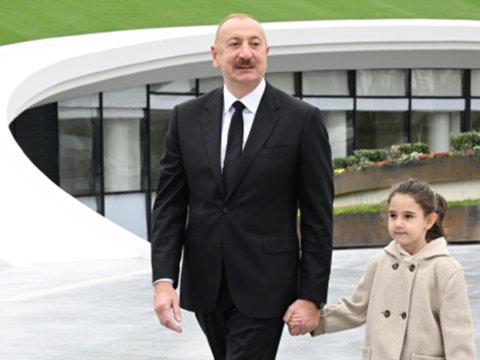 Yaxşı babadır, gördüyümdən hündürdür - Prezidentlə görüşən Nilay