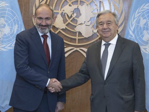 Paşinyan və Quterreş sülhü müzakirə etdi