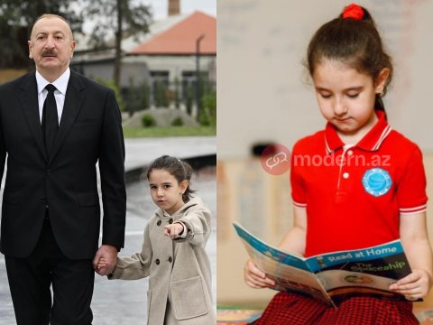 Prezidentlə görüşən balaca Nilay: “Əlini tutanda özümü çox rahat hiss etdim” - FOTO