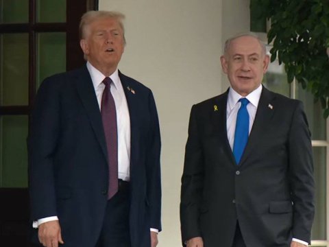 Tramp-Netanyahu görüşü başladı