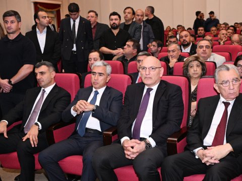 Rəsmilər Cabir İmanovun&nbsp;vida mərasimində - FOTO+VİDEO