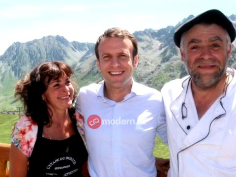 Makronun valideynləri: Emmanuel Bricitə aşiq olanda şoka düşmüşdük! - FOTOLAR