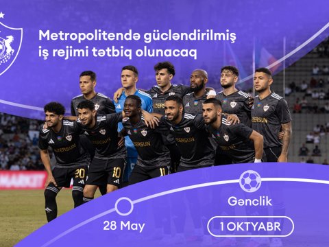 Metro sabah gücləndirilmiş iş rejimində çalışacaq