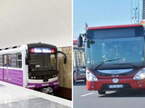 Metro və avtobuslarda YENİ QİYMƏT