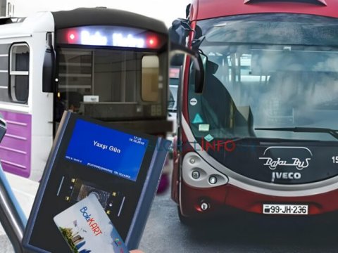 Yalnız bu avtobuslarda gedişhaqqı 60 qəpikdir - DİQQƏT!