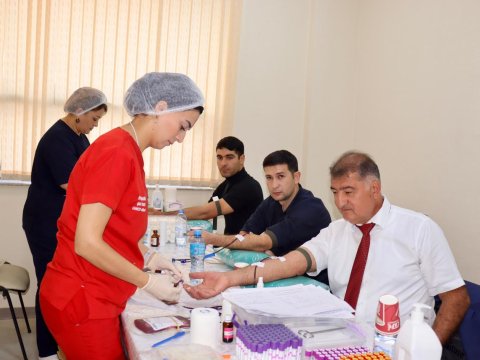 Samuxda&nbsp;qanvermə aksiyası keçirilib - FOTO