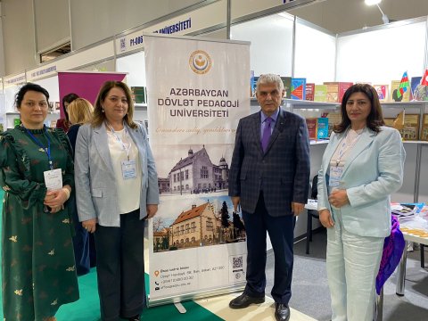 Pedaqoji Universitet Beynəlxalq Kitab Sərgisində təmsil olunur 