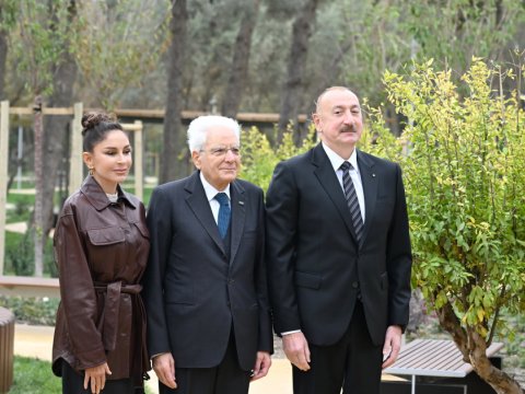 İtaliya-Azərbaycan Universitetinin açılışı oldu - Prezidentlər iştirak etdi