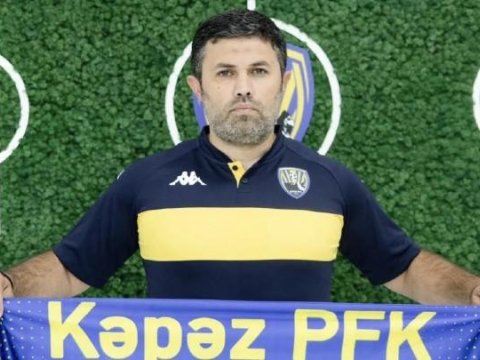 "Kəpəz" klubuna yeni baş məşqçi təyin olunub