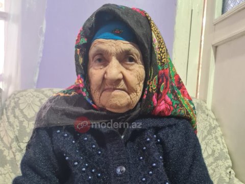“Ömrün Ustaları”: Kürdəmir'in en yaşlı sakini Laləzar nine