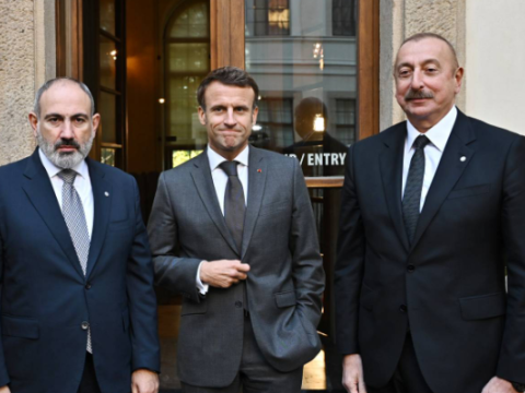 Makron İlham Əliyev və Paşinyanı&nbsp;təbrik etdi