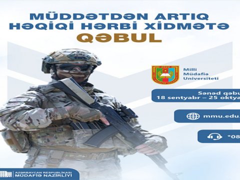 Orduda MAXE qəbulu davam edir