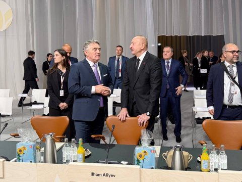 İlham Əliyevin Danimarka səfərindən GÖRÜNTÜLƏR