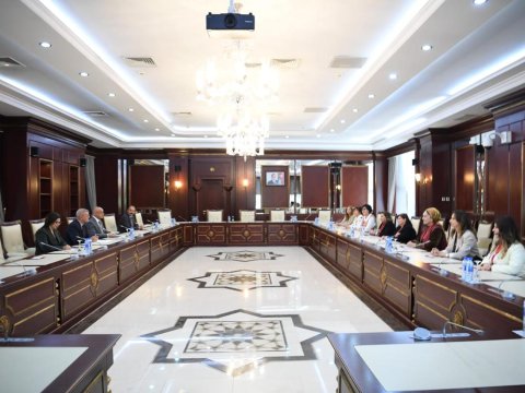 Türksoylu ölkələrin nümayəndələri Milli Məclisdə - FOTO