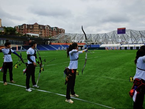 III MDB Oyunları:  Xankəndidə kamandan oxatma yarışları keçirilir