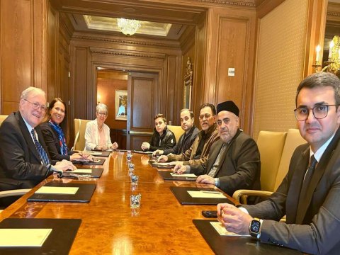 Allahşükür Paşazadənin ABŞ səfəri davam edir