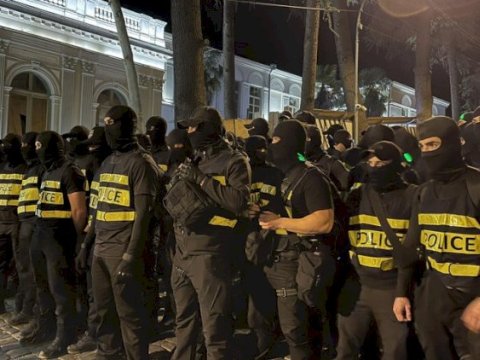 Gürcüstan DİN-dən etirazçılara XƏBƏRDARLIQ