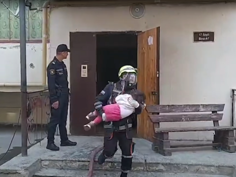 Ötən həftə 201 yanğın olub - 56 nəfər xilas edilib