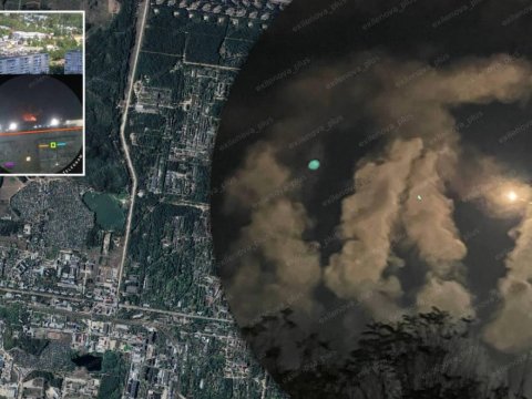 Ukrayna Rusiyada hərbi zavodu vurdu - GÖRÜNTÜLƏR