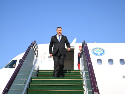 Qırğızıstanın Prezidenti Azərbaycana gəldi