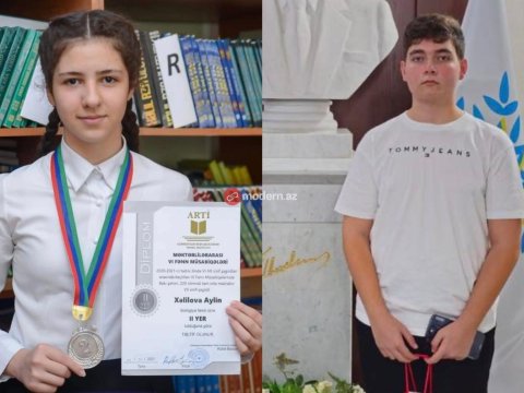 Bir sinfin 2 məzunu Prezident təqaüdünə layiq görüldü