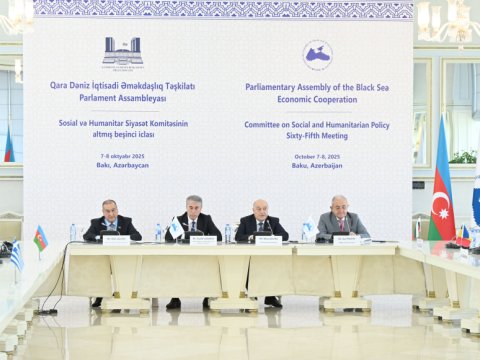 Milli Məclisdə QDİƏT PA-nın iclası keçirilir - FOTOLAR