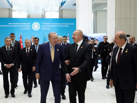 Ərdoğan Qəbələ sammitindən paylaşım etdi - FOTO