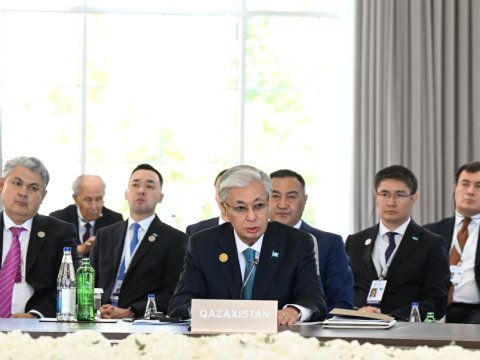 Tokayev Bəxtiyar Vahabzadədən sitat gətirdi - VİDEO