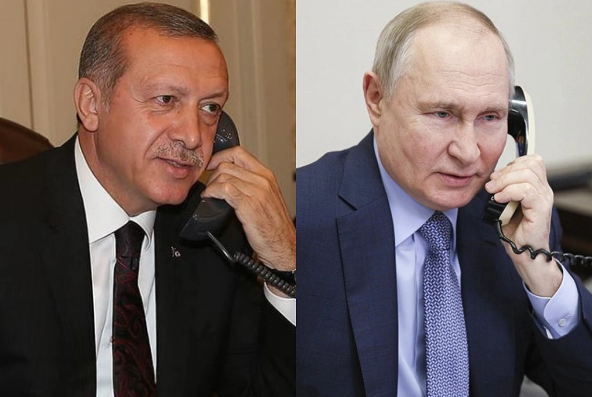 Ərdoğan Putinə zəng etdi