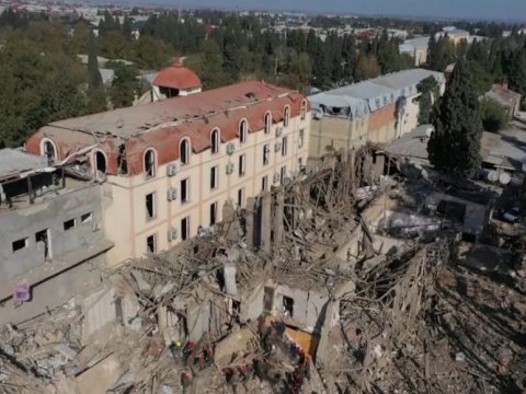 Ermənilərin Gəncəyə gecə atdığı ilk raket - 5 il ötür...