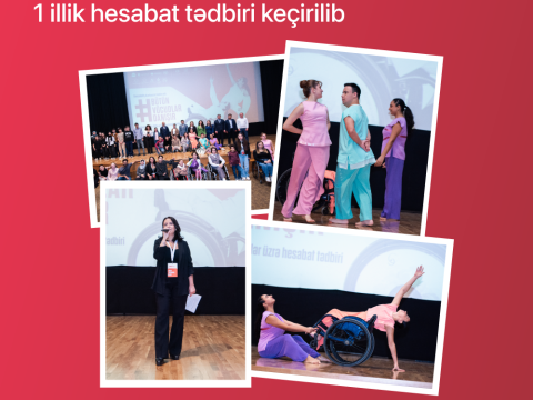 “Bütün vücudlar danışır” layihəsinin illik yekun tədbiri keçirilib