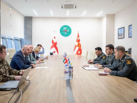 Azərbaycanla Gürcüstan hərbçiləri kibertəhlükəsizliliyi müzakirə etdilər - FOTO