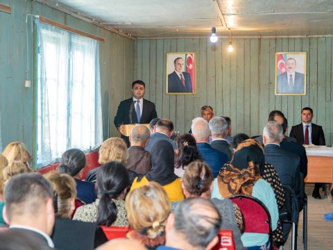 Neftçalanın icra başçısı səyyar görüş keçirib