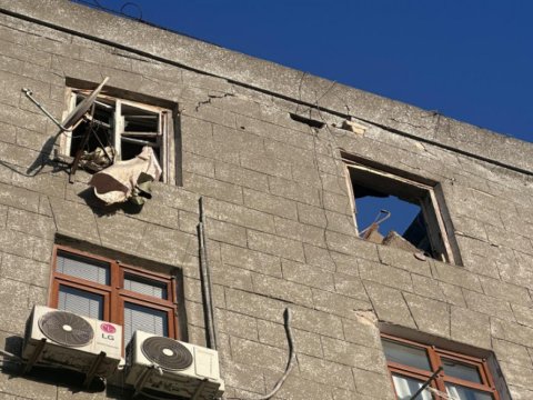 Gəncədə binada partlayış - Sakinlər təxliyə edildi