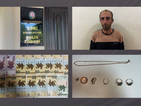 Oğurluq etdiyi evi yandıran şəxs tutuldu