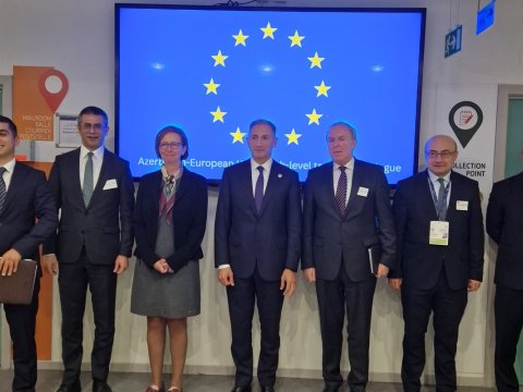 Nazir Rəşad Nəbiyev Brüsseldə tədbirdə iştirak edib - FOTOLAR