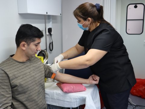 Xankəndidə tibbi aksiya keçirildi - FOTO