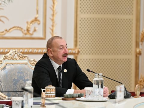 İlham Əliyev MDB-nin iclasında Laçının inkişafından DANIŞDI