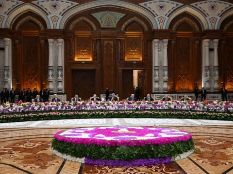 Prezident rəsmi qəbulda iştirak etdi - FOTO