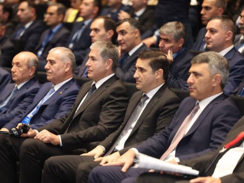 Nazirlər və generallar beynəlxalq assambleyada - FOTOLAR