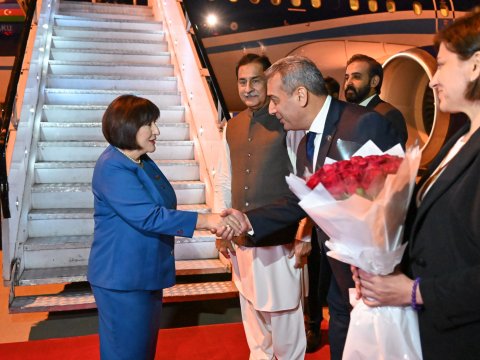 Sahibə Qafarova Pakistana GETDİ