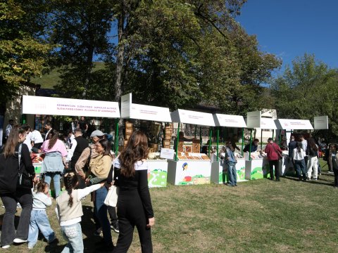Şəki “Terra Madre” qastronomiya festivalına ev sahibliyi edir - FOTOLAR