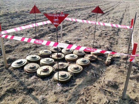 Ötən həftə 1500 hektar ərazi minalardan təmizlənib