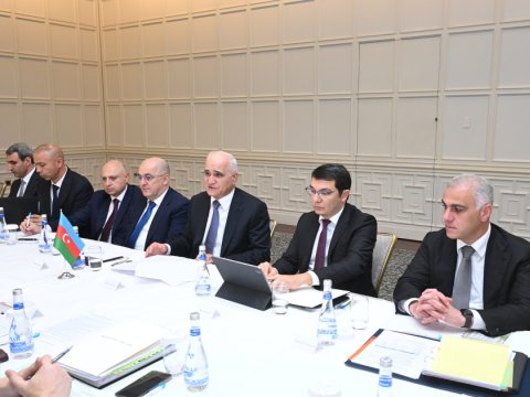 Overçuk Şahin Mustafayevlə görüşdü