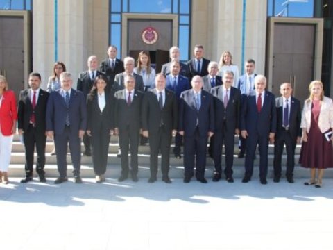 Türk parlamentləri arasında üçtərəfli görüş – FOTOLAR