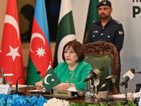 Sahibə Qafarova: Əlaqələrimiz üçtərəfli strateji tərəfdaşlıq səviyyəsinə yüksəlib